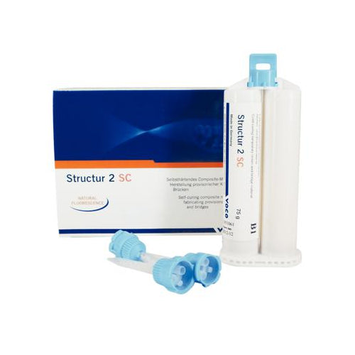 Voco 1482 Structur 2 SC Self Cure Temporary Crown & Bridge Cartridge 75 Gm B1 Voco 1482 Structur 2 SC Self Cure Temporary Crown & Bridge Cartridge 75 Gm B1